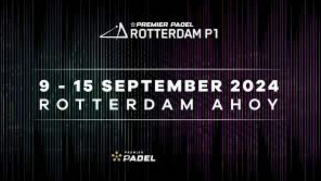 Premier Padel Rotterdam 2024 aankondiging